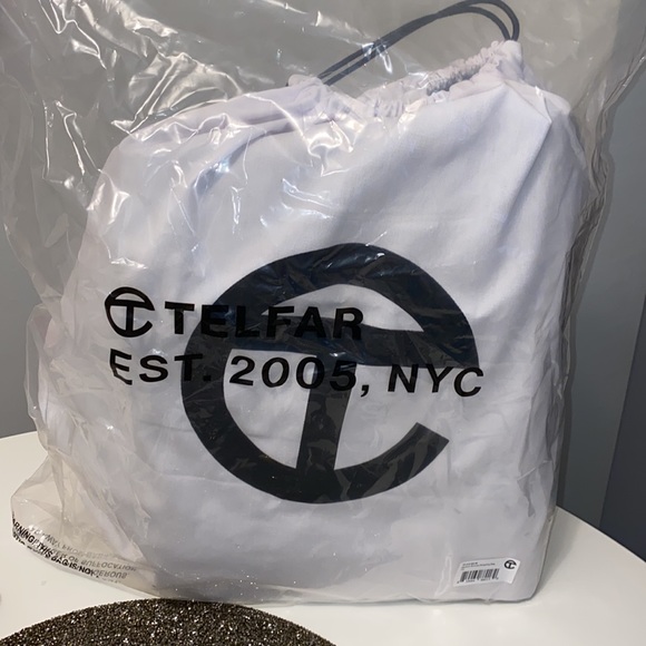 Telfar Medium Bronze Shopping Bag - Picture 8 of 8